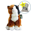 Toy - LightningStore Adorable Cute Brown Exotic Shorthair Cat Kitten Stuffed Animal Doll Realistic Looking Plush Toys Plushie Children's Gifts Animals + Toy Organizer Bag Bundle