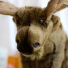 Toy - LightningStore Adorable Cute Brown Moose Deer Doll Realistic Looking Stuffed Animal Plush Toys Plushie Children's Gifts Animals