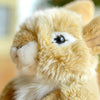 Toy - LightningStore Adorable Cute Brown Rabbit Stuffed Animal Doll Realistic Looking Plush Toys Plushie Children's Gifts Animals