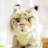 Toy - LightningStore Adorable Cute Canada Lynx Cat Doll Realistic Looking Stuffed Animal Plush Toys Plushie Children's Gifts Animals + Toy Organizer Bag Bundle