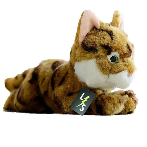 Toy - LightningStore Adorable Cute Cat Lynx Rufus Doll Realistic Looking Stuffed Animal Plush Toys Plushie Children's Gifts Animals
