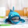 Toy - LightningStore Adorable Cute Dark Blue Coelacanth Rare Exotic Fish Stuffed Animal Doll Realistic Looking Plush Toys Plushie Children's Gifts Animals + Toy Organizer Bag Bundle
