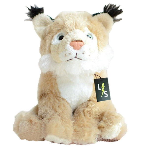 Toy - LightningStore Adorable Cute Eurasian Lynx Stuffed Animal Doll Realistic Looking Plush Toys Plushie Children's Gifts Animals