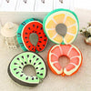 Toy - LightningStore Adorable Cute Fruit Neck Pillow Kiwi Orange Watermelon Lemon Cushion Doll Realistic Looking Plush Toys Plushie Children's Gifts Animals