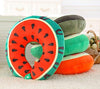 Toy - LightningStore Adorable Cute Fruit Neck Pillow Kiwi Orange Watermelon Lemon Cushion Doll Realistic Looking Plush Toys Plushie Children's Gifts Animals