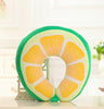 Toy - LightningStore Adorable Cute Fruit Neck Pillow Kiwi Orange Watermelon Lemon Cushion Doll Realistic Looking Plush Toys Plushie Children's Gifts Animals
