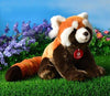 Toy - LightningStore Adorable Cute Giant Large Orange Fox Panda Racoon Hybrid Doll Realistic Looking Stuffed Animal Plush Toys Plushie Children's Gifts Animals