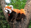Toy - LightningStore Adorable Cute Giant Large Orange Fox Panda Racoon Hybrid Doll Realistic Looking Stuffed Animal Plush Toys Plushie Children's Gifts Animals