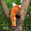 Toy - LightningStore Adorable Cute Giant Large Orange Fox Panda Racoon Hybrid Doll Realistic Looking Stuffed Animal Plush Toys Plushie Children's Gifts Animals
