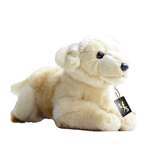 Toy - LightningStore Adorable Cute Golden Retriever Labrador Puppy Baby Dog Doll Realistic Looking Stuffed Animal Plush Toys Plushie Children's Gifts Animals