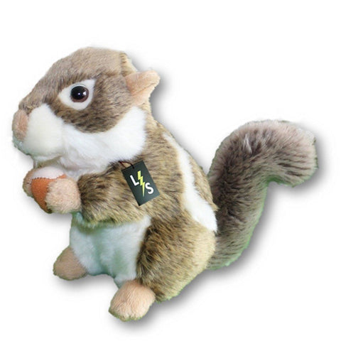Toy - LightningStore Adorable Cute Gray Chipmunk Squirrel Stuffed Animal Doll Realistic Looking Plush Toys Plushie Children's Gifts Animals