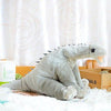 Toy - LightningStore Adorable Cute Gray Long Neck Brachiosaurus Dinosaur Doll Realistic Looking Stuffed Animal Plush Toys Plushie Children's Gifts Animals + Toy Organizer Bag Bundle