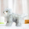Toy - LightningStore Adorable Cute Gray White Cat Doll Big Eyes Realistic Looking Stuffed Animal Plush Toys Plushie Children's Gifts Animals