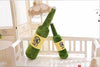 Toy - LightningStore Adorable Cute Green Japanese Chinese Alcohol Bottle Doll Realistic Looking Plush Toys Plushie Children's Gifts Animals Home Decor Decorating Supplies