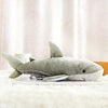 Toy - LightningStore Adorable Cute Grey Gray Great White Shark Stuffed Animal Doll Realistic Looking Plush Toys Plushie Children's Gifts Animals + Toy Organizer Bag Bundle