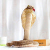 Toy - LightningStore Adorable Cute King Cobra Serpent Snake Doll Realistic Looking Stuffed Animal Plush Toys Plushie Children's Gifts Animals + Toy Organizer Bag Bundle