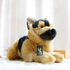 Toy - LightningStore Adorable Cute Lying Sleeping German Shepard Puppy Baby Dog Doll Realistic Looking Stuffed Animal Plush Toys Plushie Children's Gifts Animals + Toy Organizer Bag Bundle
