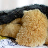 Toy - LightningStore Adorable Cute Lying Sleeping German Shepard Puppy Baby Dog Doll Realistic Looking Stuffed Animal Plush Toys Plushie Children's Gifts Animals + Toy Organizer Bag Bundle