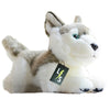 Toy - LightningStore Adorable Cute Lying Sleeping Siberian Husky Puppy Baby Dog Doll Realistic Looking Stuffed Animal Plush Toys Plushie Children's Gifts Animals