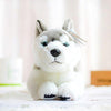 Toy - LightningStore Adorable Cute Lying Sleeping Siberian Husky Puppy Baby Dog Doll Realistic Looking Stuffed Animal Plush Toys Plushie Children's Gifts Animals