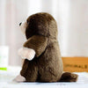 Toy - LightningStore Adorable Cute Mole Doll Big Eyes Realistic Looking Stuffed Animal Plush Toys Plushie Children's Gifts Animals + Toy Organizer Bag Bundle