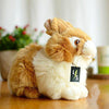 Toy - LightningStore Adorable Cute Netherland Dwarf Rabbit Bunny Stuffed Animal Doll Realistic Looking Plush Toys Plushie Children's Gifts Animals + Toy Organizer Bag Bundle