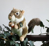 Toy - LightningStore Adorable Cute Nut Walnut Acorn Squirrel Stuffed Animal Doll Realistic Looking Plush Toys Plushie Children's Gifts Animals
