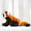 Toy - LightningStore Adorable Cute Orange And Black Sitting Red Panda Doll Realistic Looking Stuffed Animal Plush Toys Plushie Children's Gifts Animals + Toy Organizer Bag Bundle