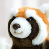 Toy - LightningStore Adorable Cute Orange And Black Sitting Red Panda Doll Realistic Looking Stuffed Animal Plush Toys Plushie Children's Gifts Animals + Toy Organizer Bag Bundle