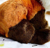 Toy - LightningStore Adorable Cute Orange Racoon Panda Bear Fox Hybrid Doll Realistic Looking Stuffed Animal Plush Toys Plushie Children's Gifts Animals