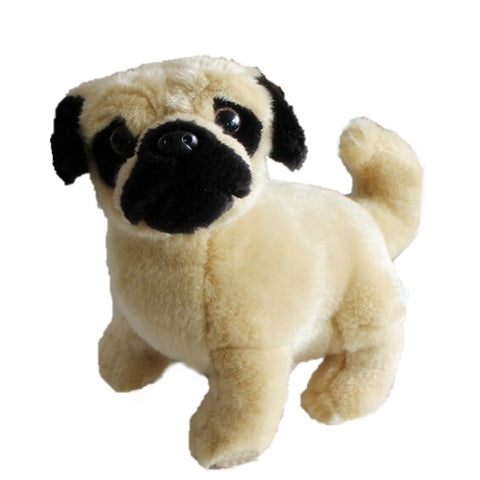 Toy - LightningStore Adorable Cute Pug Shar Pie Pit Bull Bull Mastif Dog Doll Realistic Looking Stuffed Animal Plush Toys Plushie Children's Gifts Animals