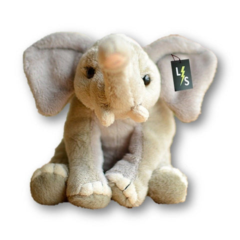 Toy - LightningStore Adorable Cute Purple Sitting Elephant Stuffed Animal Doll Realistic Looking Plush Toys Plushie Children's Gifts Animals