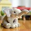 Toy - LightningStore Adorable Cute Purple Sitting Elephant Stuffed Animal Doll Realistic Looking Plush Toys Plushie Children's Gifts Animals