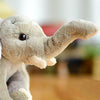Toy - LightningStore Adorable Cute Purple Sitting Elephant Stuffed Animal Doll Realistic Looking Plush Toys Plushie Children's Gifts Animals