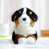 Toy - LightningStore Adorable Cute Saint Bernard Bernese Mountain Dog Puppy Stuffed Animal Doll Realistic Looking Plush Toys Plushie Children's Gifts Animals