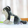 Toy - LightningStore Adorable Cute Siberian Husky Baby Puppy Dog Doll Realistic Looking Stuffed Animal Plush Toys Plushie Children's Gifts Animals