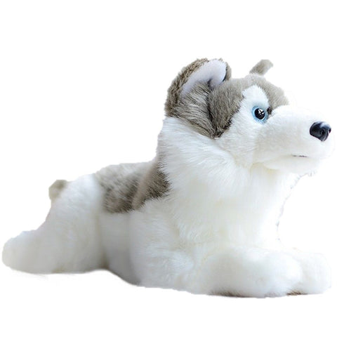 Toy - LightningStore Adorable Cute Siberian Husky Doll Realistic Looking Stuffed Animal Plush Toys Plushie Children's Gifts Animals