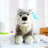 Toy - LightningStore Adorable Cute Siberian Husky Puppy Baby Dog Doll Realistic Looking Stuffed Animal Plush Toys Plushie Children's Gifts Animals