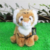 Toy - LightningStore Adorable Cute Sitting Baby Orange Tiger Cub Brothers Stuffed Animal Doll Realistic Looking Plush Toys Plushie Children's Gifts Animals