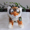 Toy - LightningStore Adorable Cute Sitting Baby Orange White Tiger Cub Brothers Stuffed Animal Doll Realistic Looking Plush Toys Plushie Children's Gifts Animals
