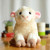Toy - LightningStore Adorable Cute Sitting Baby White Sheep Stuffed Animal Doll Realistic Looking Plush Toys Plushie Children's Gifts Animals