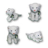 Toy - LightningStore Adorable Cute Sitting Baby White Tiger Cub Brothers Stuffed Animal Doll Realistic Looking Plush Toys Plushie Children's Gifts Animals