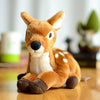 Toy - LightningStore Adorable Cute Sitting Deer Baby Stuffed Animal Doll Realistic Looking Plush Toys Plushie Children's Gifts Animals