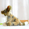 Toy - LightningStore Adorable Cute Sitting Jackal Hyena Stuffed Animal Doll Realistic Looking Plush Toys Plushie Children's Gifts Animals + Toy Organizer Bag Bundle