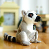 Toy - LightningStore Adorable Cute Sitting Lemur Ring Tailed Monkey Stuffed Animal Doll Realistic Looking Plush Toys Plushie Children's Gifts Animals