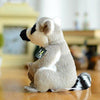 Toy - LightningStore Adorable Cute Sitting Lemur Ring Tailed Monkey Stuffed Animal Doll Realistic Looking Plush Toys Plushie Children's Gifts Animals
