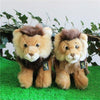 Toy - LightningStore Adorable Cute Sitting Lion Brothers Stuffed Animal Doll Realistic Looking Plush Toys Plushie Children's Gifts Animals