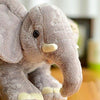 Toy - LightningStore Adorable Cute Sitting Purple Elephant Stuffed Animal Doll Realistic Looking Plush Toys Plushie Children's Gifts Animals
