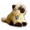 Toy - LightningStore Adorable Cute Sitting Siamese Tonkinese Snowshoe Himalayan Balinese Seychellois Cat Kitten Stuffed Animal Doll Realistic Looking Plush Toys Plushie Children's Gifts Animals