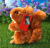 Toy - LightningStore Adorable Cute Sitting Squirrel Stuffed Animal Doll Realistic Looking Plush Toys Plushie Children's Gifts Animals